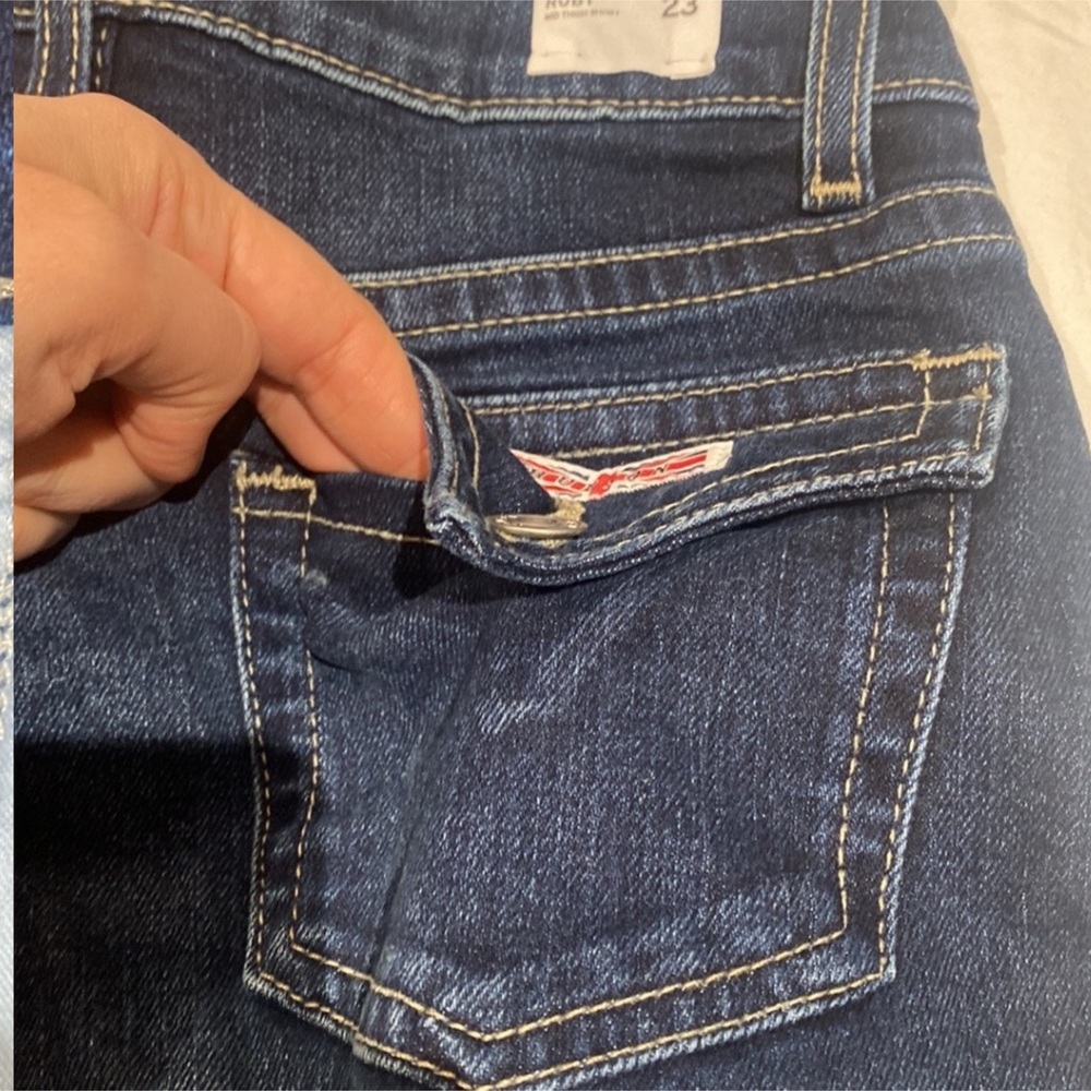 Hudson Ruby Mid Thigh Jean Shorts Womens NWT. - Picture 8 of 10